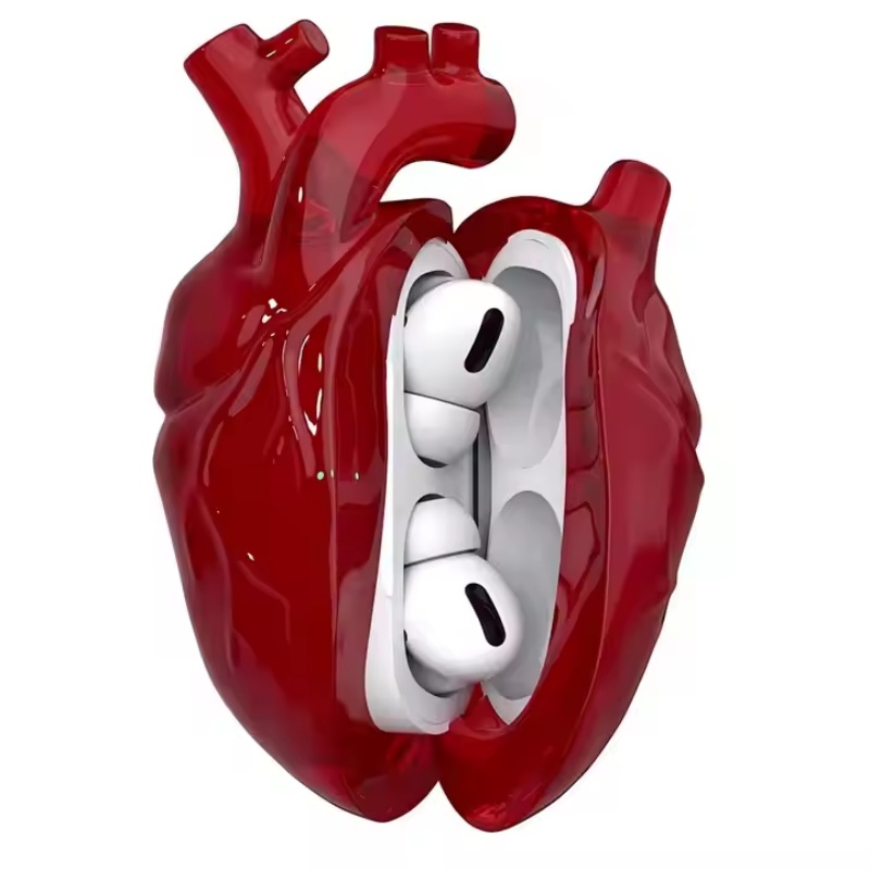 Heart Liquid Silicone Case for Apple AirPods Pro 1/2/3rd Generation